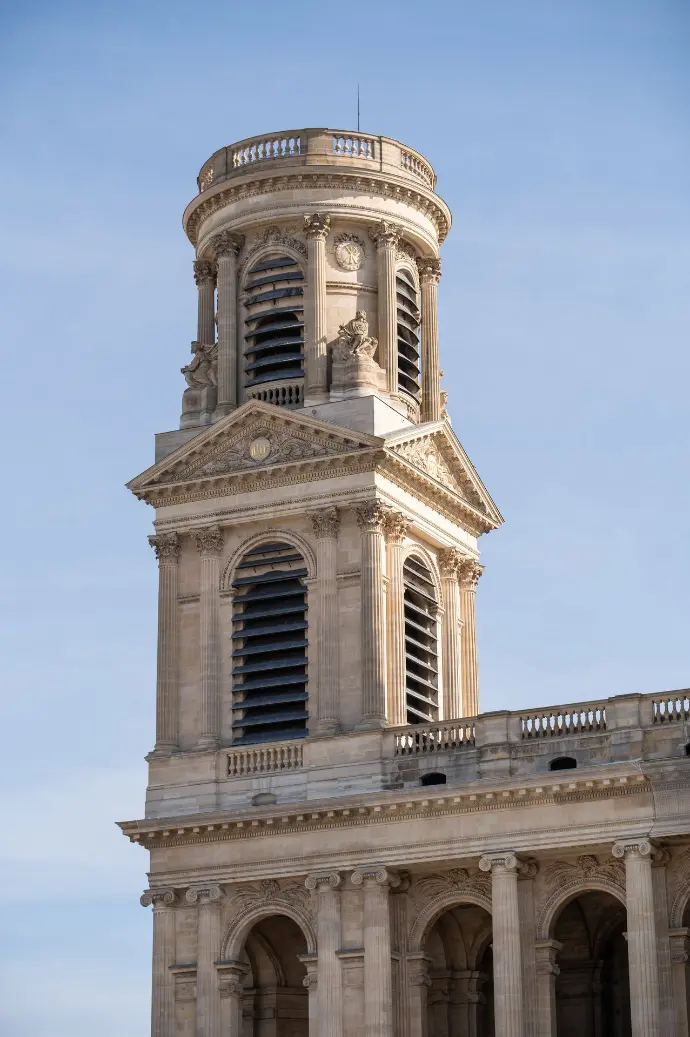 tour nord de l'église saint-sulpice